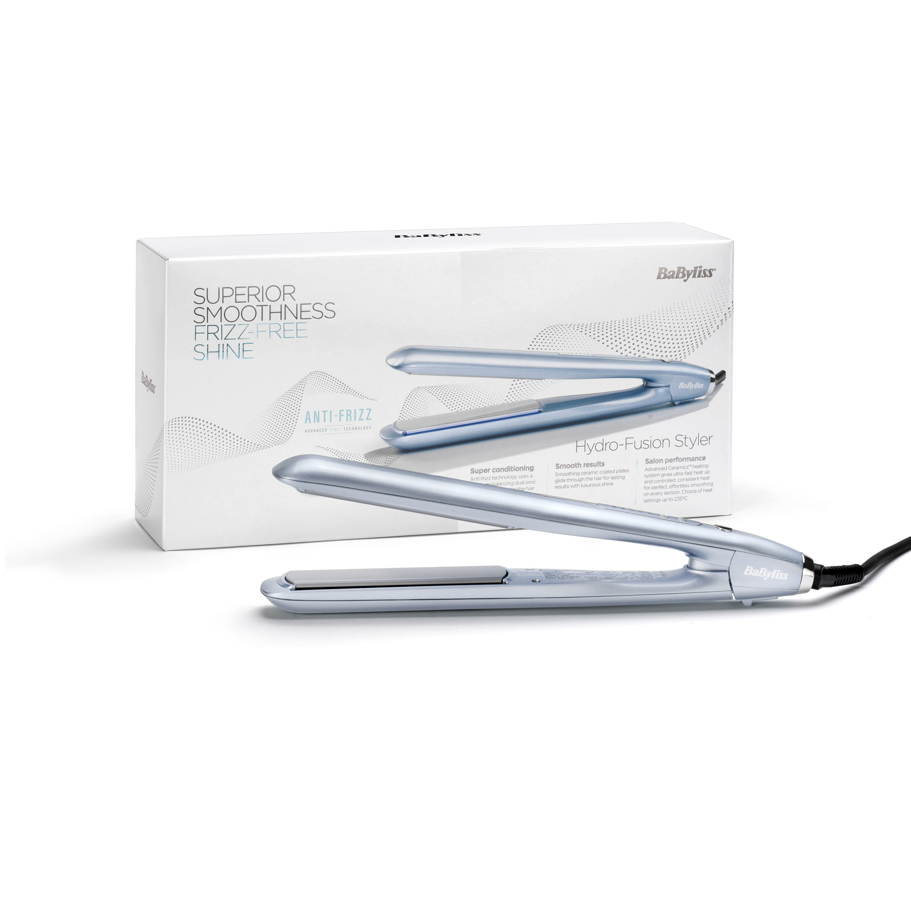 Hydro-Fusion Anti-Frizz Hair Straightener